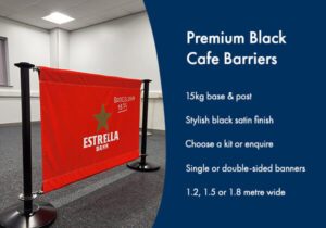 15kg Premium Black Café Barriers