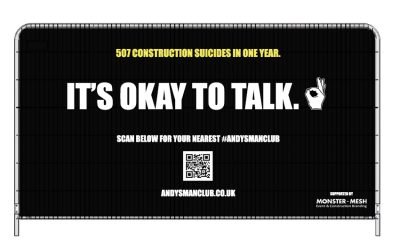 Monster Mesh proudly supports Andys Man Club