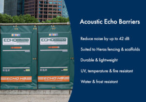 Image of H9 Echo Acoustic Barriers with a list of benefits