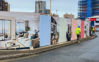 5 Benefits of Hoarding Signage