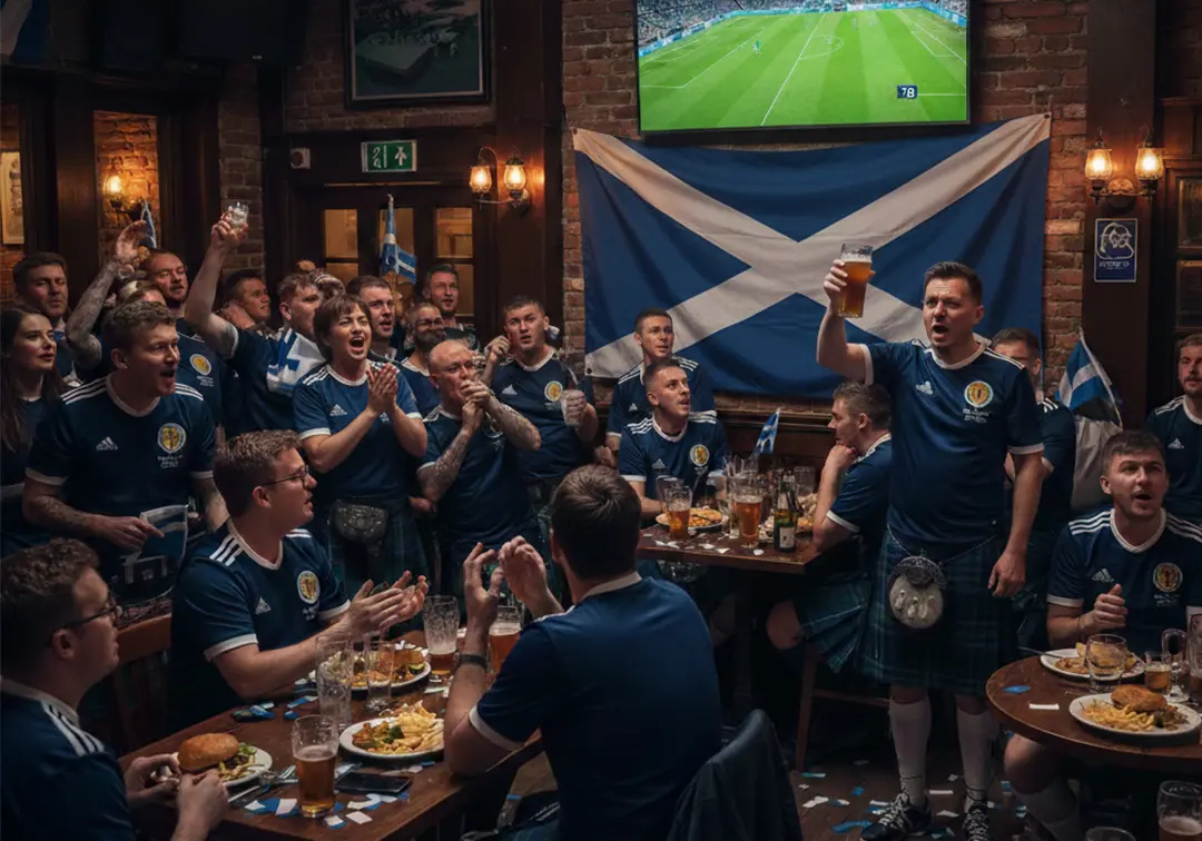 world cup custom banners scotland